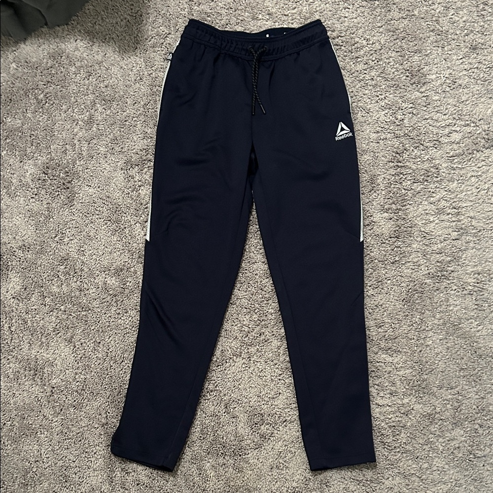 Reebok Dark Blue Athletic Pants